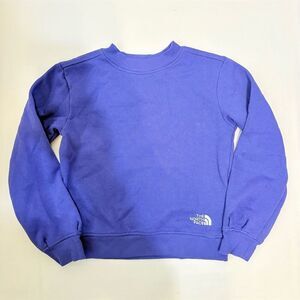 The North Face Girls' Purple Pullover‎ Sweatshirt Size S Long Sleeve